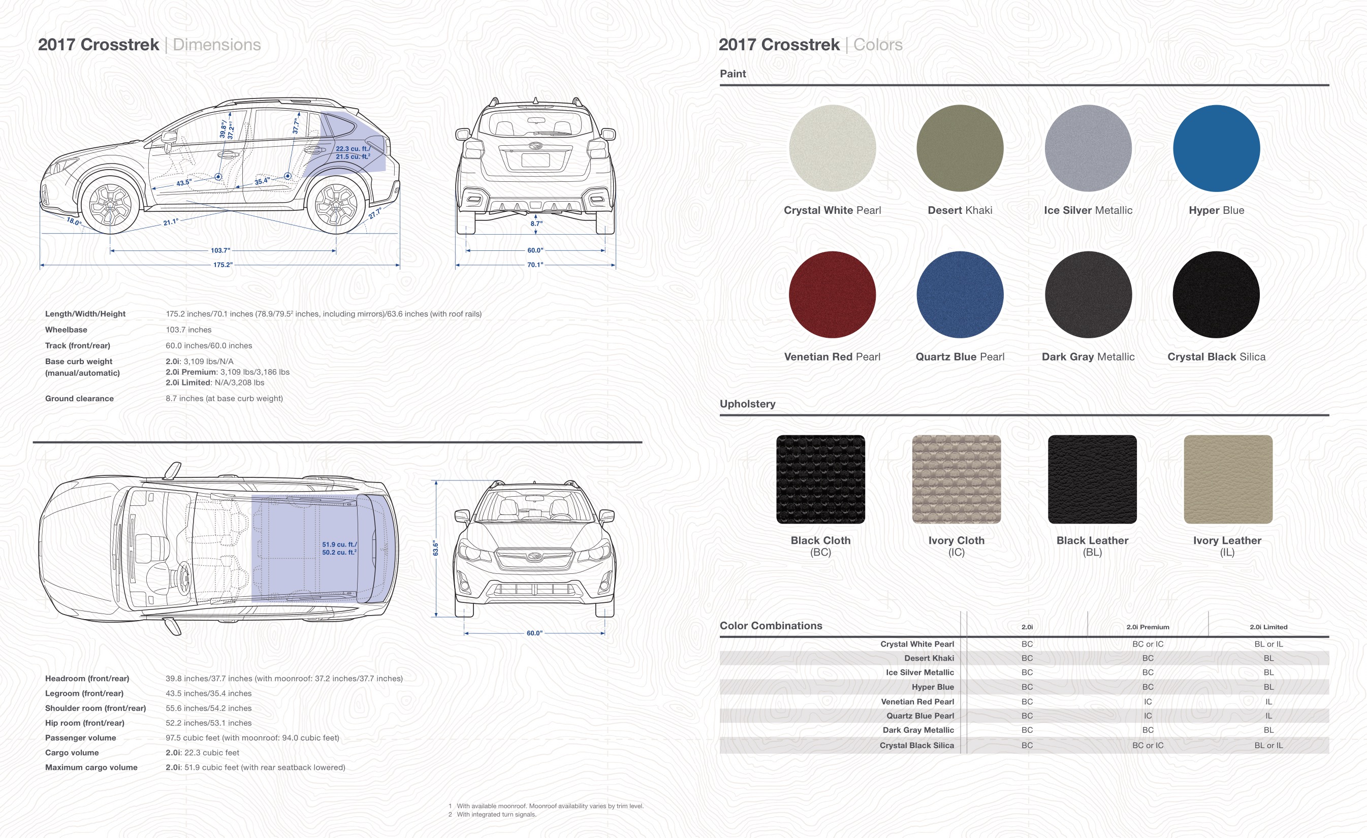 2017 Subaru XV Crosstrek Brochure Page 7